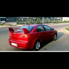 Спойлер EVO (с боковыми крышками) Mitsubishi Lancer 10